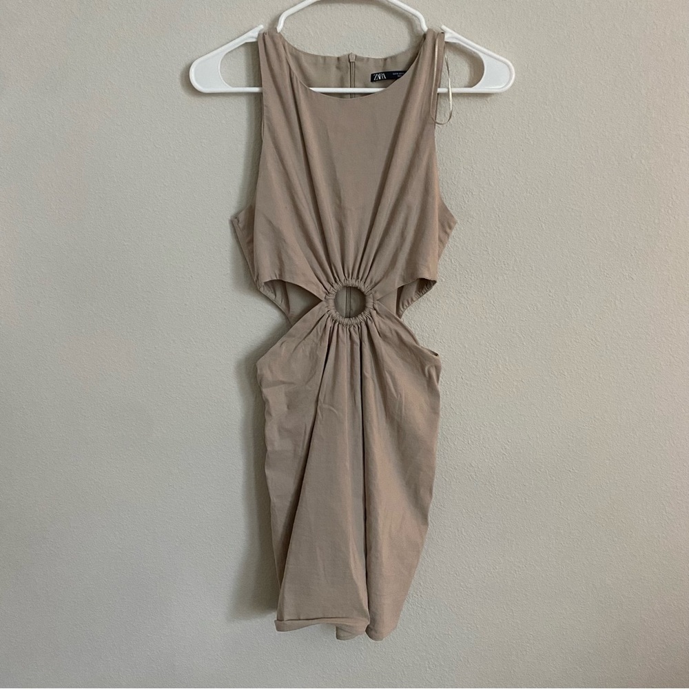 Beige Dress